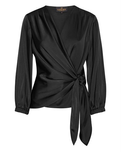 Karmamia Copenhagen - Elena Bluse - Semi Rich Black